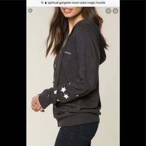 Moon stars magic spiritual gangster hoodie